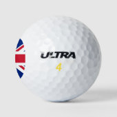 Balles De Golf Wilson Golf Ball avec drapeau du Royaume-Uni (Logo)