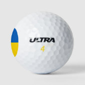 Balles De Golf Wilson Golf Ball avec drapeau d'Ukraine (Logo)