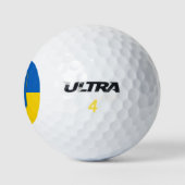Balles De Golf Wilson Golf Ball avec drapeau d'Ukraine (Logo)