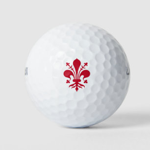 Balles De Golf Wilson Golf Ball avec le drapeau de Florence, Ital
