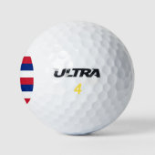 Balles De Golf Wilson Golf Ball avec le drapeau d'Hawaii, USA (Logo)