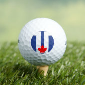 Balles De Golf Wilson Golf Ball with flag of Toronto (T-shirt Insitu)