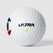 Balles De Golf Wilson Golf Ball with flag of Utah, USA (Logo)