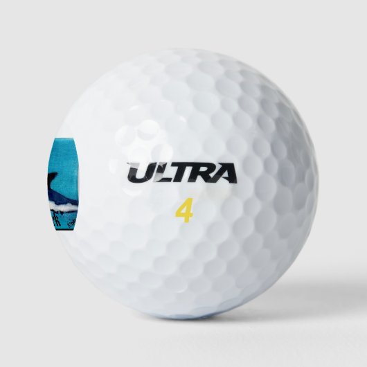 Balles De Golf Wilson Golf Balls "Le requin" (Logo)