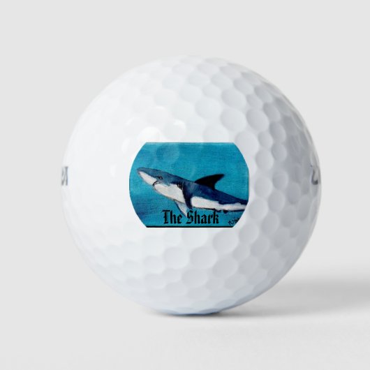 Balles De Golf Wilson Golf Balls "Le requin" (Devant)