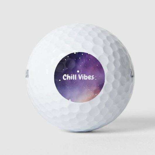 Balles De Golf Wilson Ultra Distance Golf Ball-Chill Vibes Design (Devant)