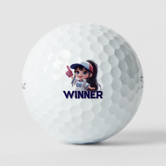 Balles De Golf winner fan sports dall (Recto)