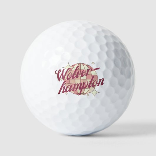 Balles De Golf Wolverhampton Royaume-Uni accessoire golfeur (Recto)