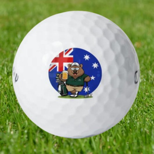 Balles De Golf Wombat australien effronté