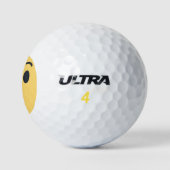 Balles De Golf Wow Emoji (Logo)