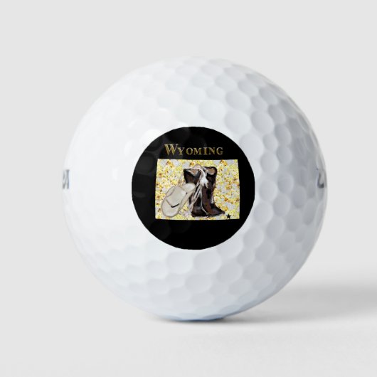 BALLES DE GOLF WYOMING RÊVE (Devant)