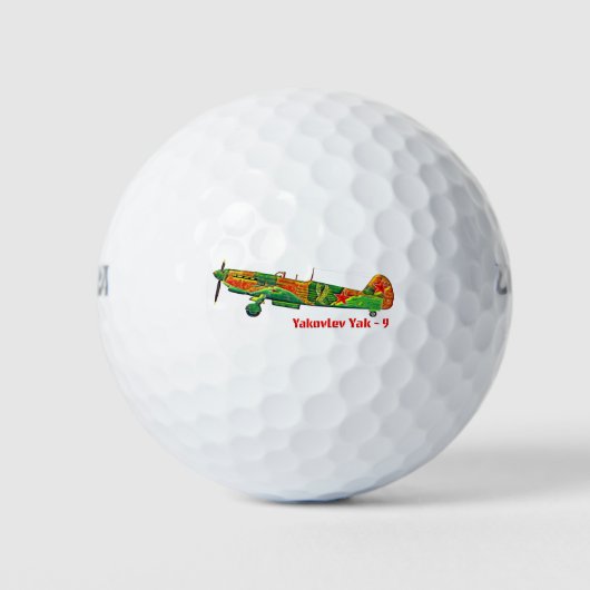 Balles De Golf Yak-9 (Devant)