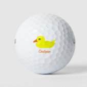 Balles De Golf Yellow Duck Design (Devant)