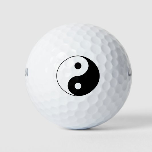 Balles De Golf Yin & Yang Golf Balls (Devant)