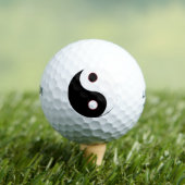 Balles De Golf Yin Yang Golfballs (T-shirt Insitu)