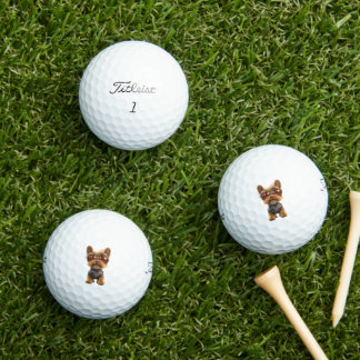 Balles de Golf Yorkshire Terrier