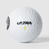 Balles De Golf Yule Owl (Logo)