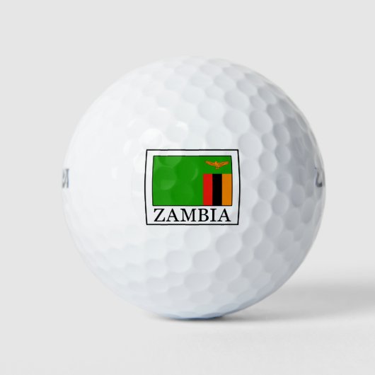 Balles De Golf Zambie (Devant)