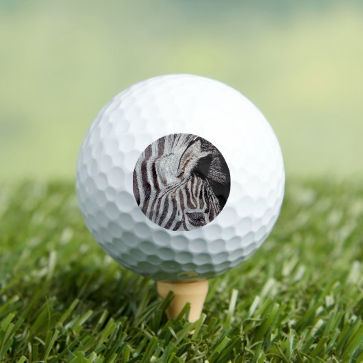 BALLES DE GOLF ZEBRA (T-shirt Insitu)