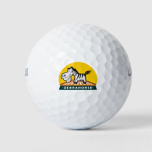 Balles De Golf Zebra Hores (Devant)