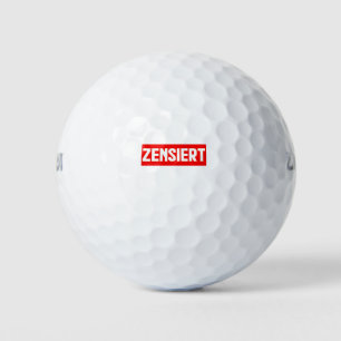 Balles De Golf zensiert