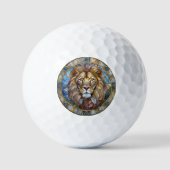 Balles De Golf Zodiaque - Léon le Lion (Recto)