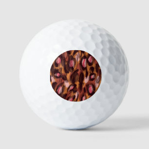 Balles De Golf Zones léopard Motif animal africain