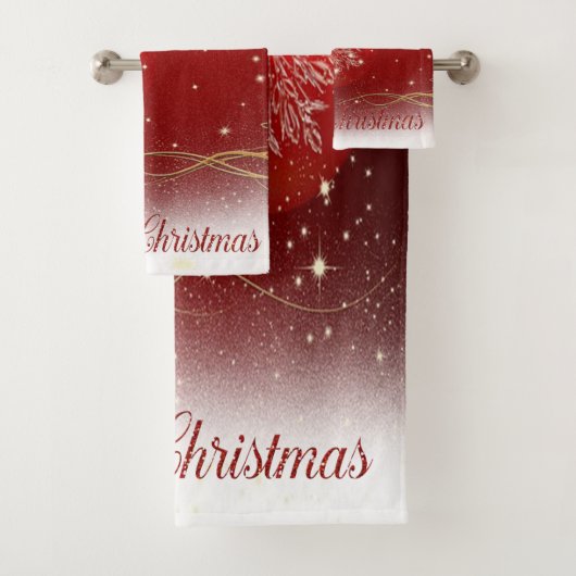 Balles de Noël Rouge Noël (En situation)