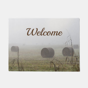 Balles De Poil Dans Le Tapis D'Accueil Du Fog