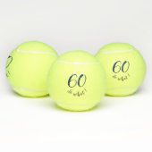 Balles De Tennis 60e anniversaire Funny I'm 60 (Multiple)