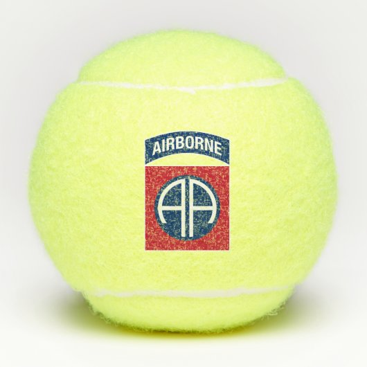 Balles De Tennis 82e division aéroportée Insignia (Devant)