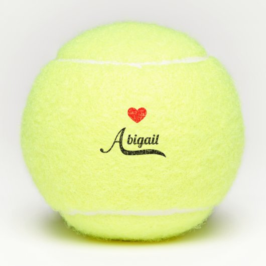 Balles De Tennis Abigail (Devant)