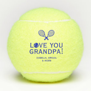 Balles De Tennis Aimez-vous grand-père