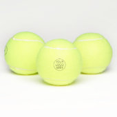 Balles De Tennis Ajouter simplement votre logo Entreprise (Multiple)