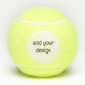 Balles De Tennis ajouter votre conception (Dos)