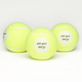Balles De Tennis ajouter votre conception (Multiple)