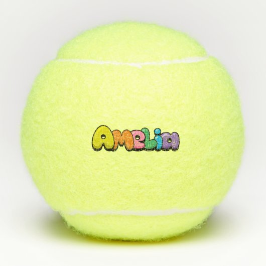 Balles De Tennis Amelia (Devant)