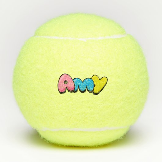 Balles De Tennis Amy (Devant)