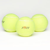 Balles De Tennis Année du Tigre 2022 (Multiple)