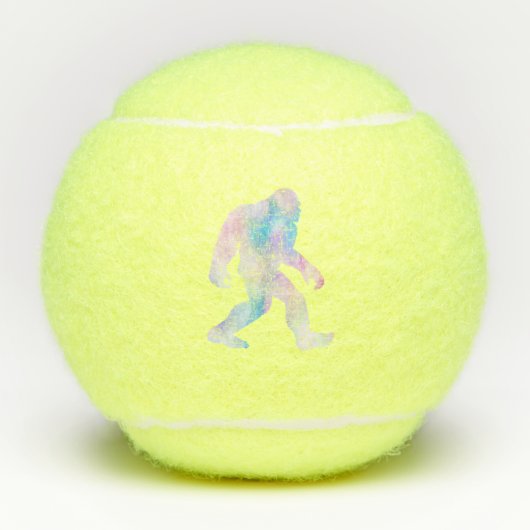 Balles De Tennis Aquarelle Bigfoot (Devant)