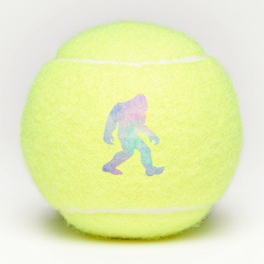 Balles De Tennis Aquarelle Bigfoot (Devant)