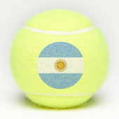 Balles De Tennis Argentine (Dos)
