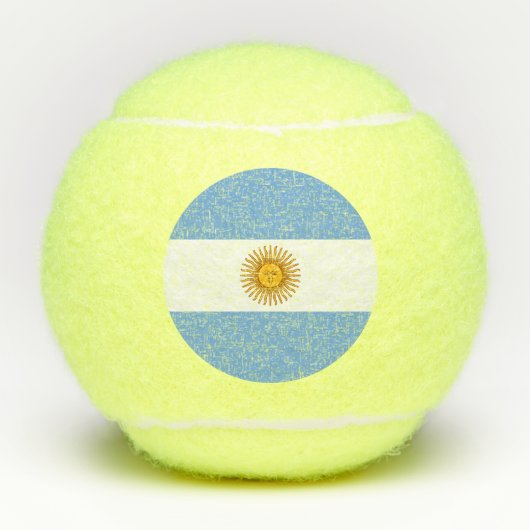 Balles De Tennis Argentine (Devant)