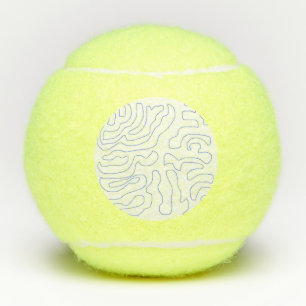 Balles De Tennis art abstrait moderne