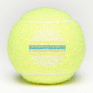 Balles De Tennis art moderne rayures