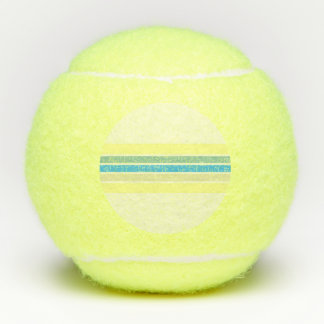 Balles De Tennis art moderne rayures