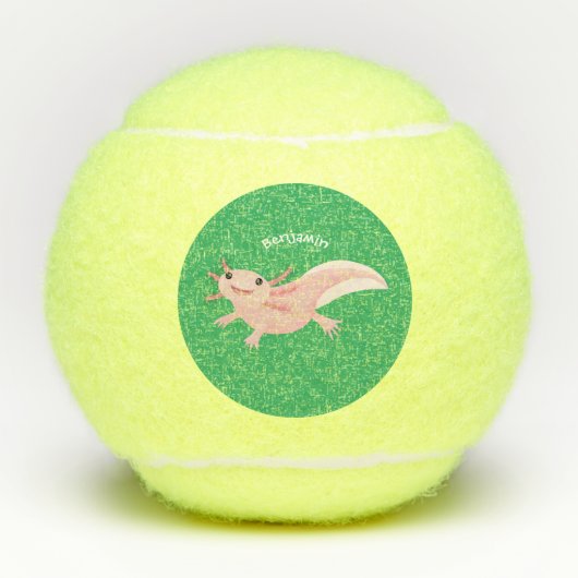 Balles De Tennis axolotl rose pâle (Devant)