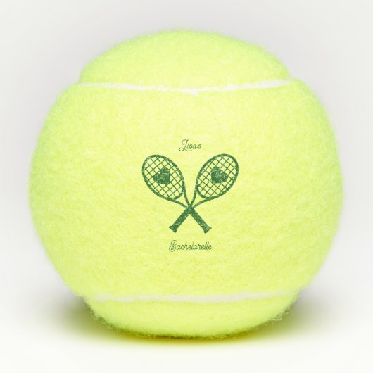 Balles De Tennis Bachelorette Tennis Ball (Devant)