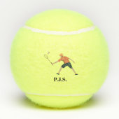 Balles De Tennis Badminton (Dos)