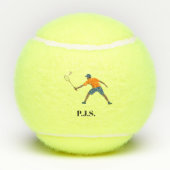 Balles De Tennis Badminton (Dos)